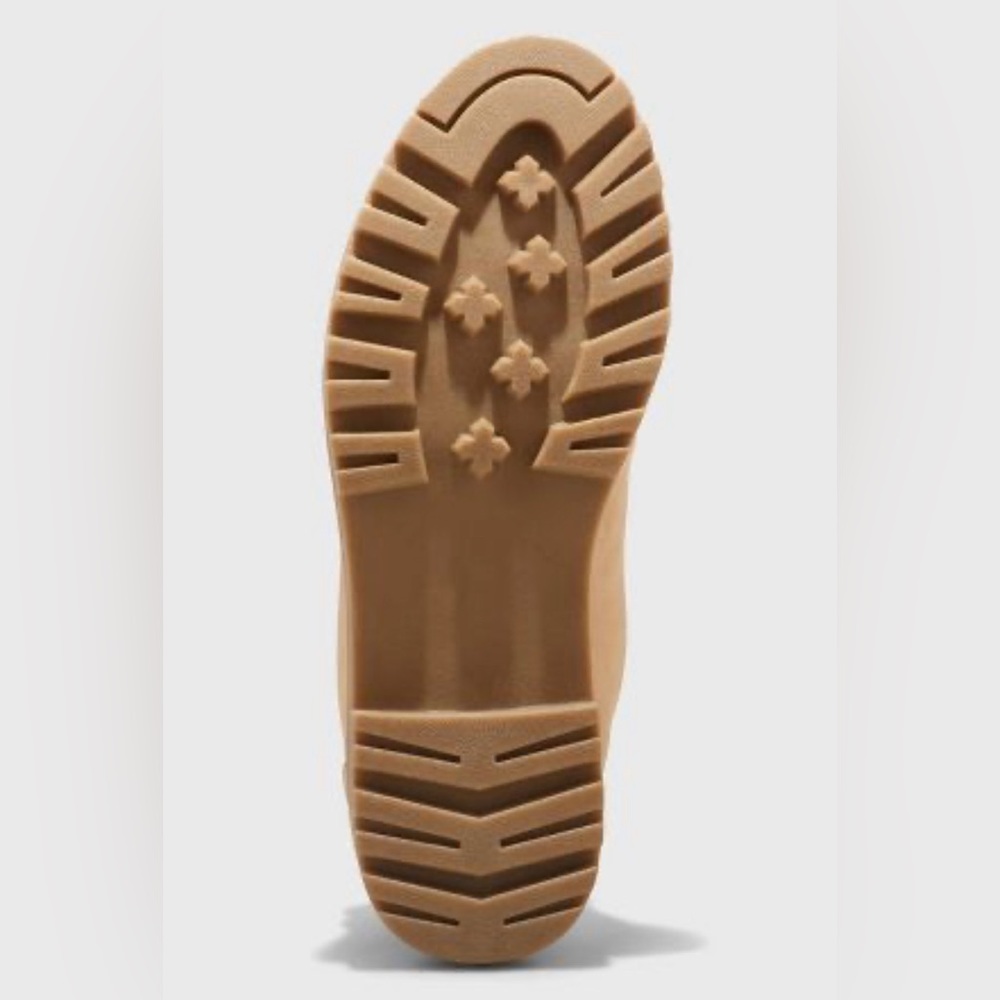 Women's Chunky Tully Lace-Up Tan Winter Hiking Boots - Universal Thread™ 8 1/2 - Picture 4 of 10